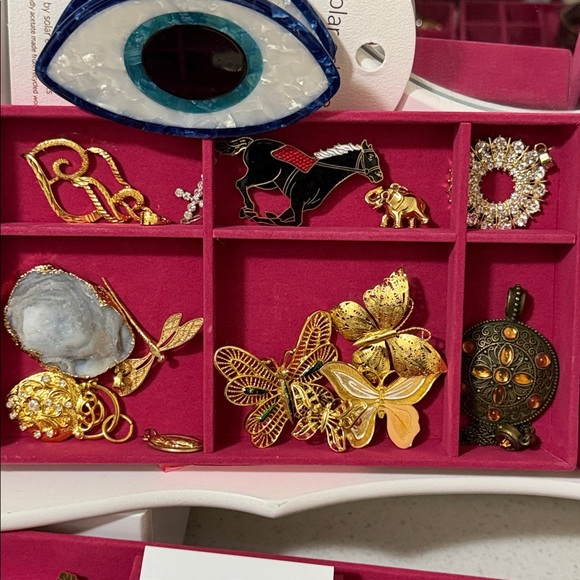 Unlisted items Assorted Jewelry Collection in Pink Organizer
Join live to grab - Picture 7 of 9